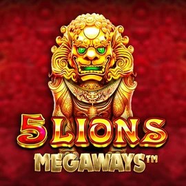 Official Slots logo: 5 Lions Megaways by Pragmatic Play at Megaways Slots