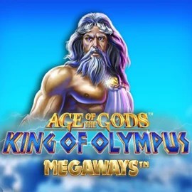 Age Of The Gods: King of Olympus Megaways slot visual from Origins available on megawaysslot.eu