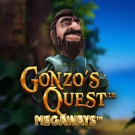 Gonzo's Quest Megaways online game logo by Red Tiger Gaming on megawaysslot.eu