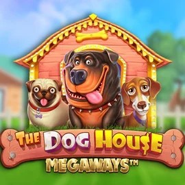 The Dog House Megaways logo by Pragmatic Play Megaways Slots